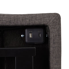S655- Charcoal Queen Adjustable Base - Ornate Home
