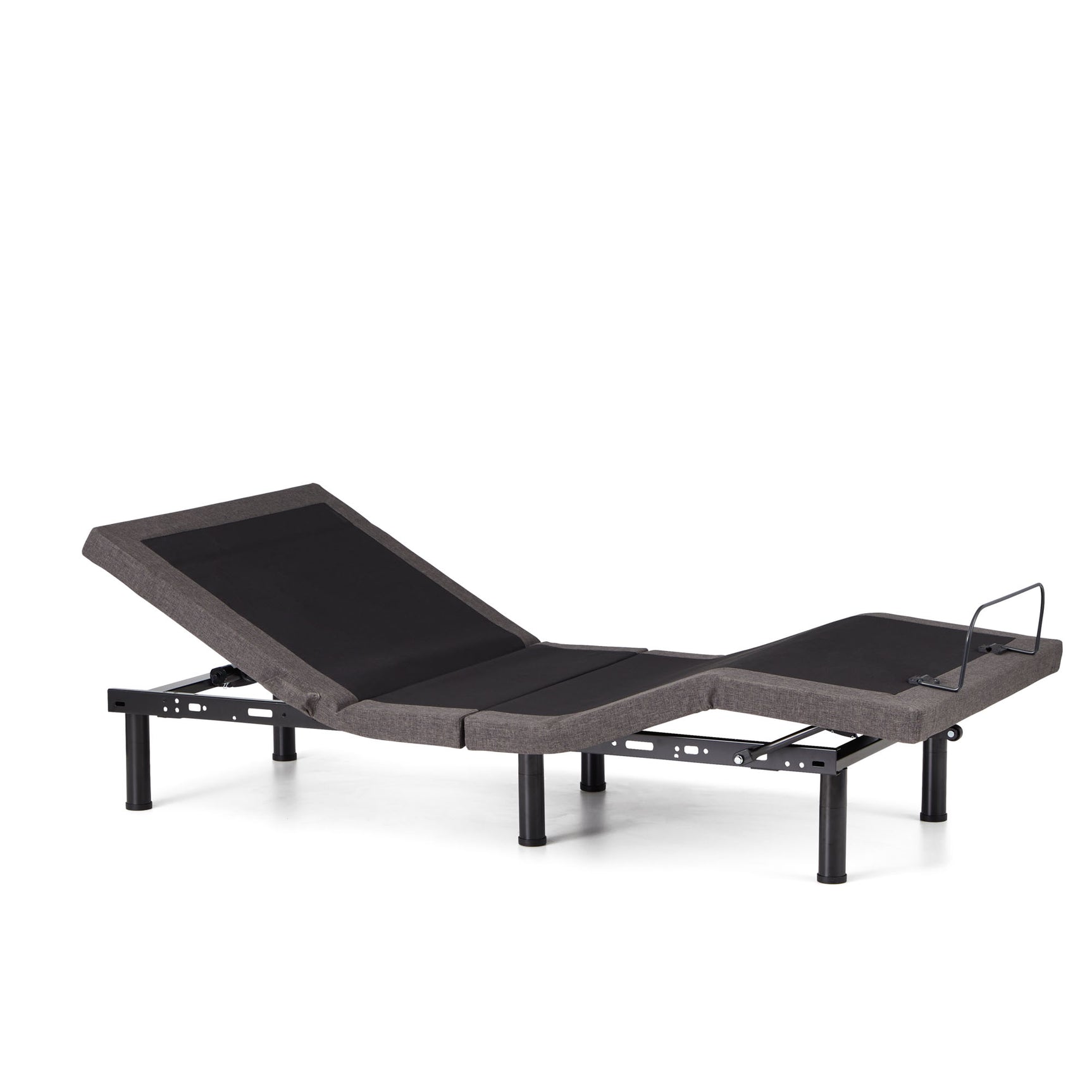 S655- Charcoal Split Queen Adjustable Base - Ornate Home