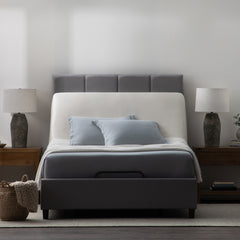 S655- Charcoal Twin XL Adjustable Base - Ornate Home