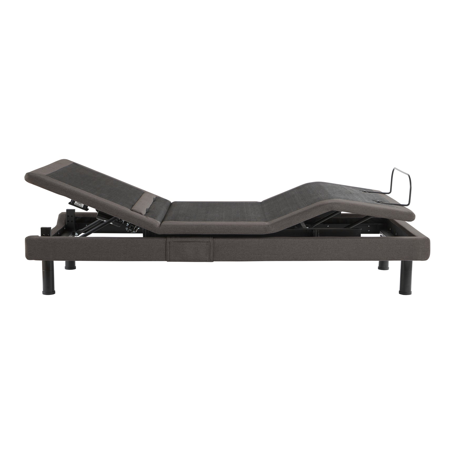 S755 Charcoal Twin XL Adjustable Base - Ornate Home