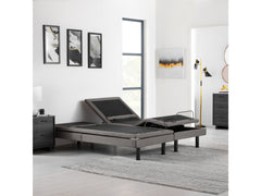 S755 Charcoal Twin XL Adjustable Base - Ornate Home