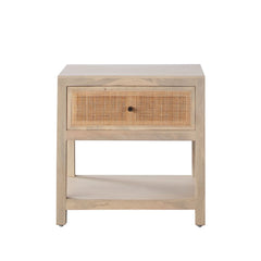 Sadler Natural Wood Nightstand - Ornate Home