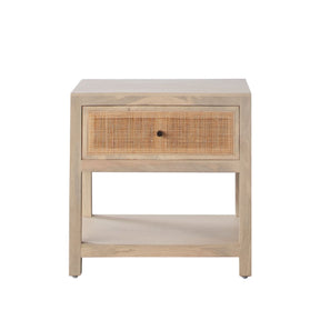 Sadler Natural Wood Nightstand - Ornate Home