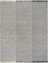 Penha Gray Monochrome Wool Area Rug - Clearance