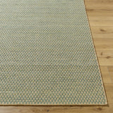 Verdel Sage Cottage Farmhouse Wool Handmade Area Rug - Clearance