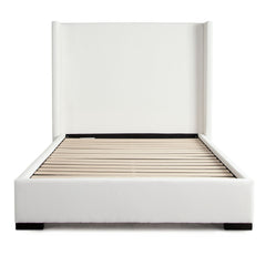 Seattle White Performance Fabric Bed - Ornate Home