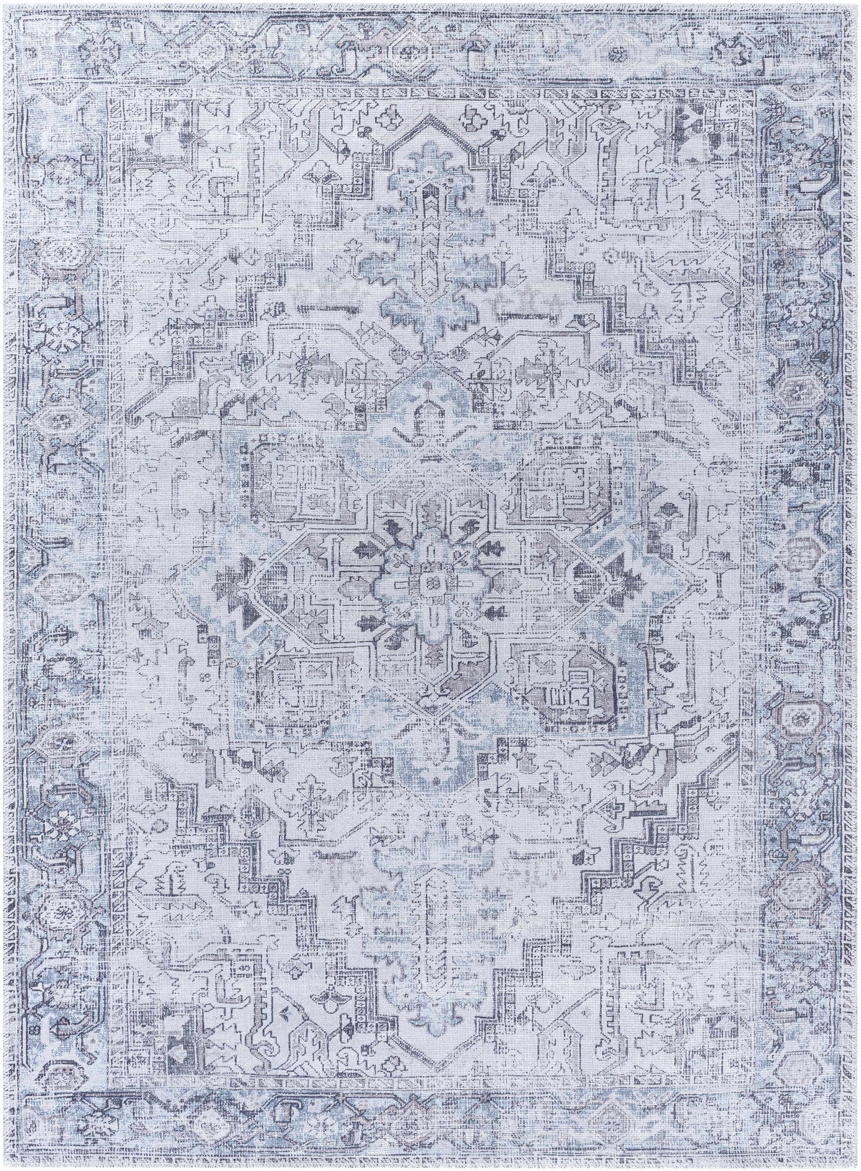 Nadia Silver Gray Area Rug - Clearance
