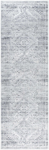Nadie Blue Gray Medallion Area Rug - Clearance