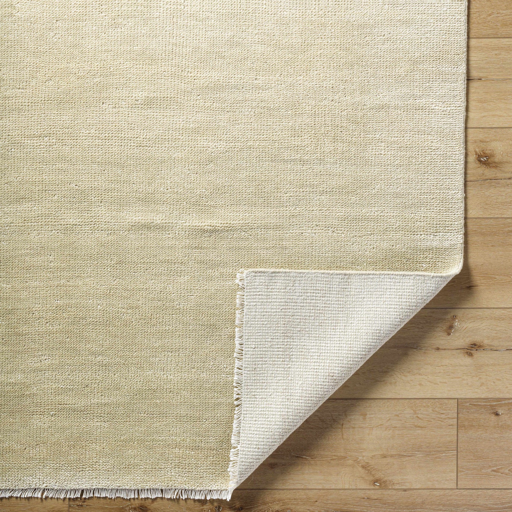 Powa Light Yellow Area Rug - Clearance