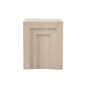 Sequence Light Natural Wood End Table - Ornate Home