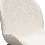 Session Ivory Boucle Dining Chair (Set of 2) - Ornate Home