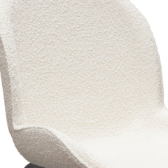 Session Ivory Boucle Dining Chair (Set of 2) - Ornate Home