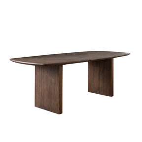 Sienna Dark Oak 86" Dining Table - Ornate Home