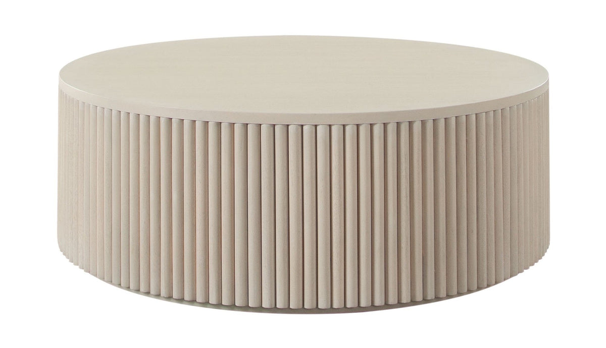 Siren Light Natural Wood Coffee Table - Ornate Home