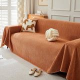 Herringbone Oversized Chenille Couch Throw Cover Sofa Slipcovers Couch Covers for Sectional Couches