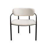 Skyler Ivory Boucle Dining Chair (Set of 2) - Ornate Home