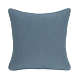 SLD Bedford Chambray Linen 22x22 Throw Pillow (Set of 2) - Ornate Home
