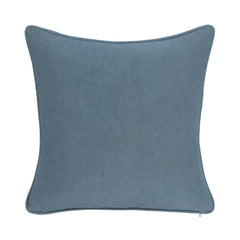 SLD Bedford Chambray Linen 22x22 Throw Pillow (Set of 2) - Ornate Home