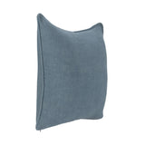 SLD Bedford Chambray Linen 22x22 Throw Pillow (Set of 2) - Ornate Home