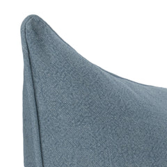 SLD Bedford Chambray Linen 22x22 Throw Pillow (Set of 2) - Ornate Home