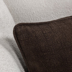 SLD Bedford Ganache Linen 22x22 Throw Pillow (Set of 2) - Ornate Home