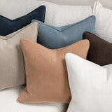 SLD Bedford Hazel Linen 22x22 Throw Pillow (Set of 2) - Ornate Home