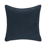 SLD Bedford Indigo Linen 22x22 Throw Pillow (Set of 2) - Ornate Home