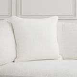 SLD Bedford Ivory Linen 22x22 Throw Pillow (Set of 2) - Ornate Home