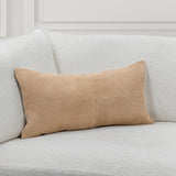 SLD Clemson Brown Suede Biscotti 14x26 Throw Pillow (Set of 2) - Ornate Home