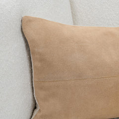 SLD Clemson Brown Suede Biscotti 14x26 Throw Pillow (Set of 2) - Ornate Home