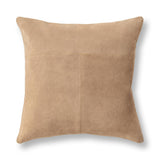 SLD Clemson Brown Suede Biscotti 22x22 Throw Pillow (Set of 2) - Ornate Home