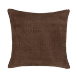 SLD Coffee Brown Bassinet 18x18 Throw Pillow (Set of 2) - Ornate Home