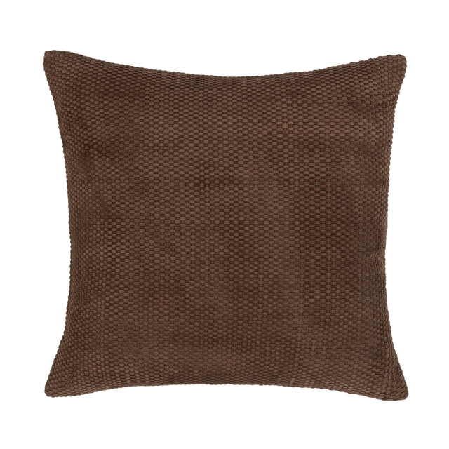 SLD Coffee Brown Bassinet 18x18 Throw Pillow (Set of 2) - Ornate Home