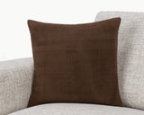 SLD Coffee Brown Bassinet 18x18 Throw Pillow (Set of 2) - Ornate Home