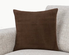 SLD Coffee Brown Bassinet 18x18 Throw Pillow (Set of 2) - Ornate Home