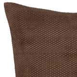 SLD Coffee Brown Bassinet 18x18 Throw Pillow (Set of 2) - Ornate Home