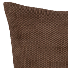SLD Coffee Brown Bassinet 18x18 Throw Pillow (Set of 2) - Ornate Home