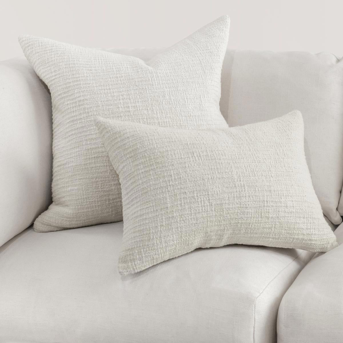 SLD Fable Ivory Multiple Sizes Throw Pillow (Set of 2) - Ornate Home