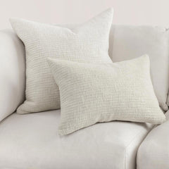 SLD Fable Ivory Multiple Sizes Throw Pillow (Set of 2) - Ornate Home