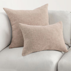SLD Fable Natural Multiple Sizes Throw Pillow (Set of 2) - Ornate Home