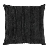 SLD Gratitude Black Multiple Sizes Throw Pillow (Set of 2) - Ornate Home