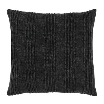 SLD Gratitude Black Multiple Sizes Throw Pillow (Set of 2) - Ornate Home
