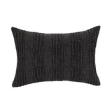 SLD Gratitude Black Multiple Sizes Throw Pillow (Set of 2) - Ornate Home