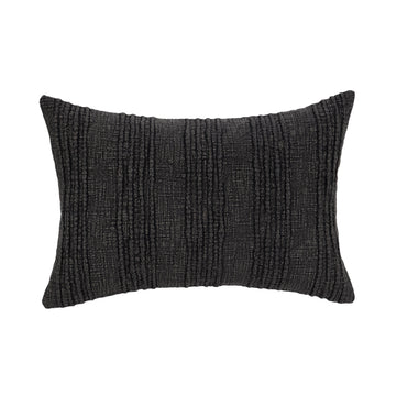 SLD Gratitude Black Multiple Sizes Throw Pillow (Set of 2) - Ornate Home