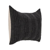 SLD Gratitude Black Multiple Sizes Throw Pillow (Set of 2) - Ornate Home