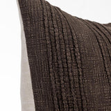 SLD Gratitude Ganache Brown Multiple Sizes Throw Pillow (Set of 2) - Ornate Home