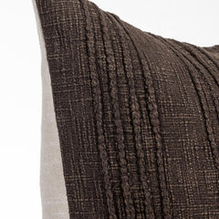 SLD Gratitude Ganache Brown Multiple Sizes Throw Pillow (Set of 2) - Ornate Home