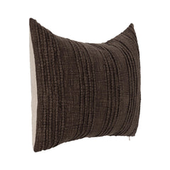 SLD Gratitude Ganache Brown Multiple Sizes Throw Pillow (Set of 2) - Ornate Home