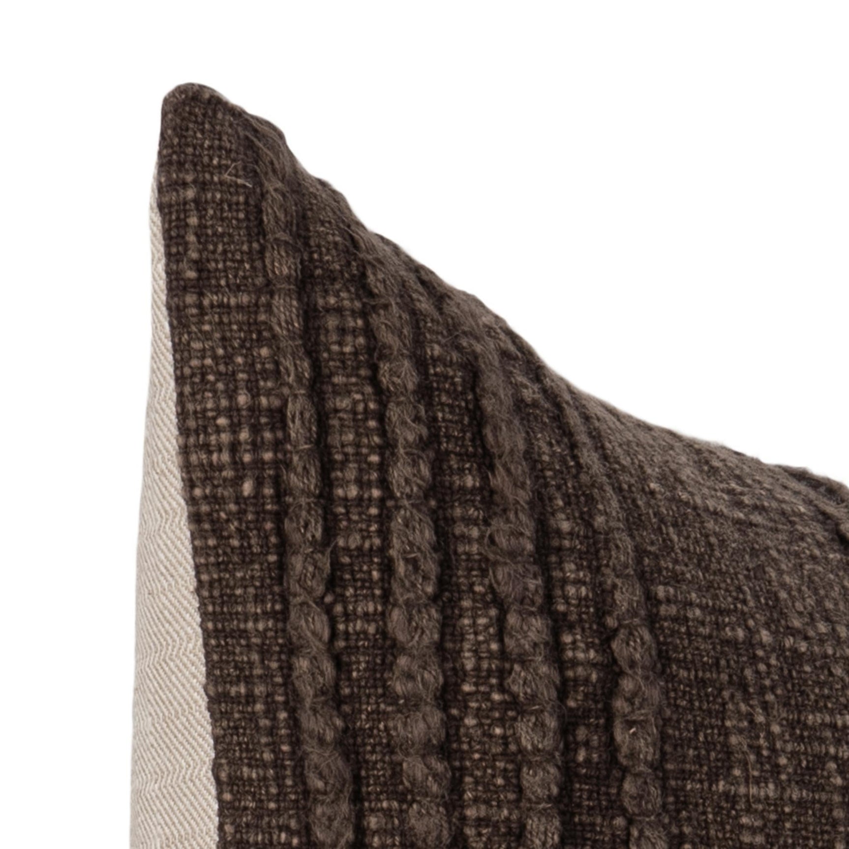 SLD Gratitude Ganache Brown Multiple Sizes Throw Pillow (Set of 2) - Ornate Home