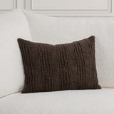 SLD Gratitude Ganache Brown Multiple Sizes Throw Pillow (Set of 2) - Ornate Home